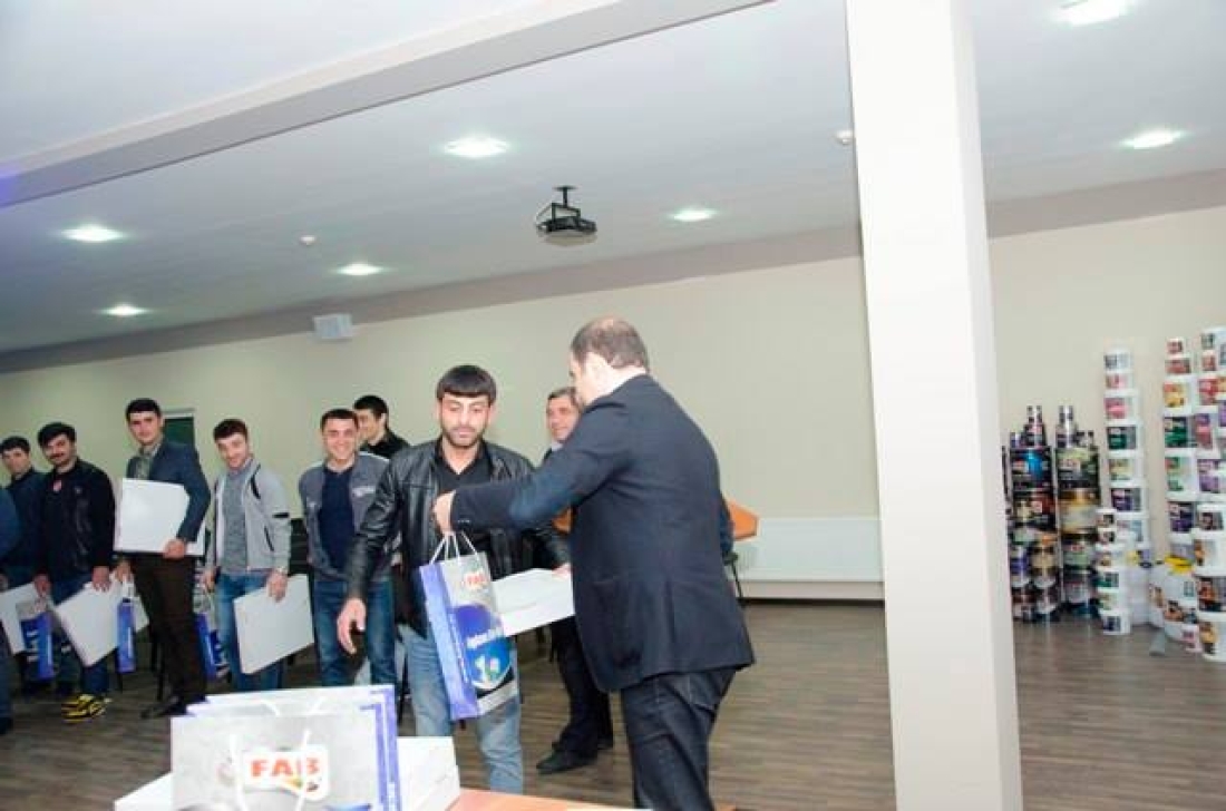 "FAB BOYA" komandasının mükafatlandırılması