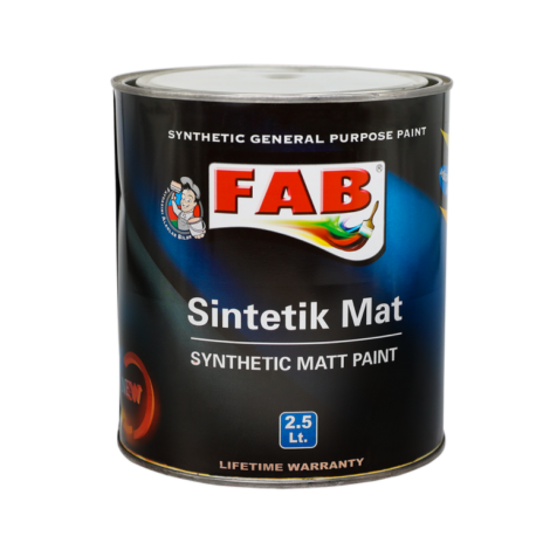 FAB SİNTETİK MAT BOYA
